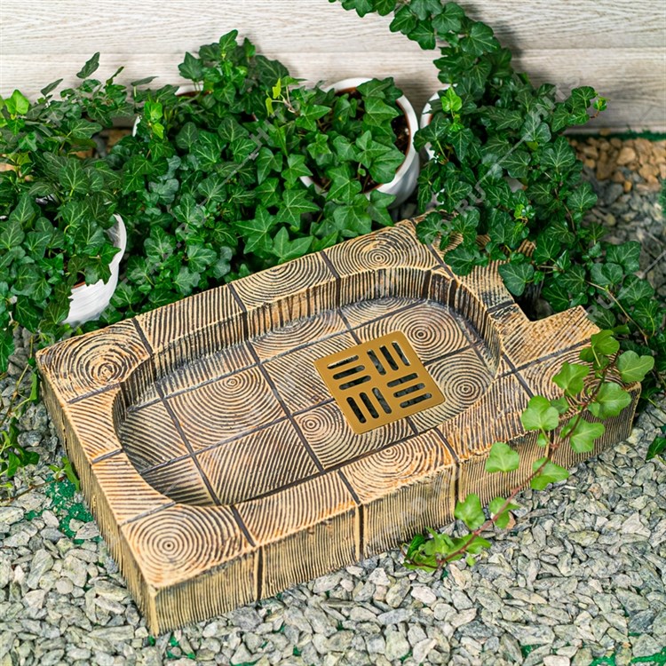  Поддон для садовой колонки U09219 530x300x100мм