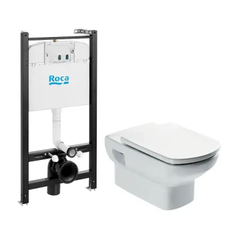  Инсталяция+унитаз + сиден Dama Senso Roca