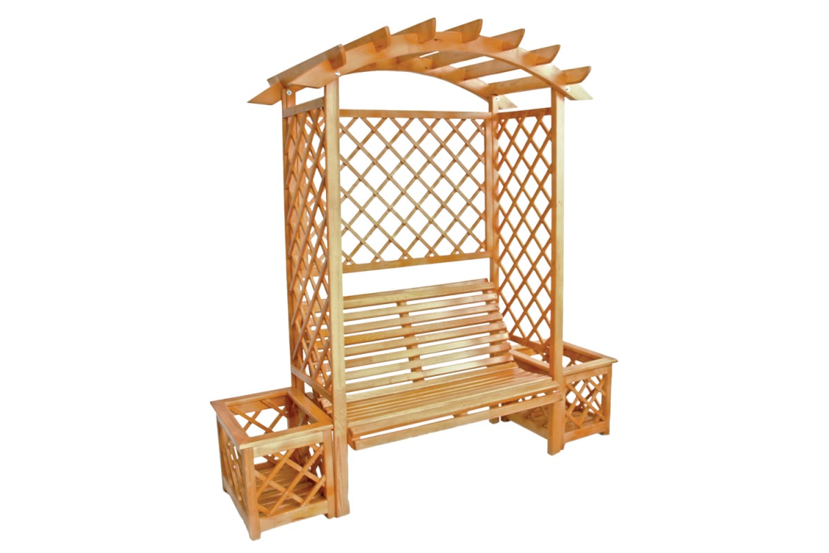  Беседка садовая мини деревянная КА2572