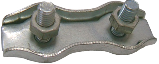  Зажим для троса М6 двойной (Duplex)