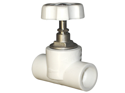  Вентиль d25 ПП муфтовый 020202