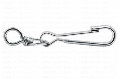  Вертлюг с карабином 80мм "А" И9884/Ц2070/КТ322710