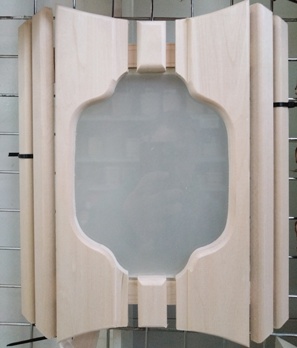  Абажур 320х350х90 со стеклом ТЗ 150166