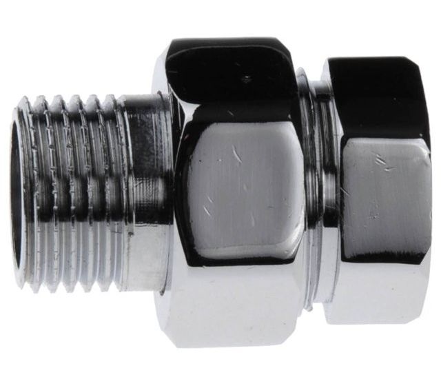  Американка прям д/полотенцесушителя 3/4" хром 10590