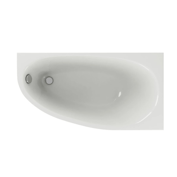  Ванна 160*90см Дива акрил ассиметричн правая белая Aquatek