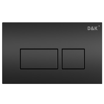  Клавиша смывная для инсталляции Berlin черная DB1439025 D&K