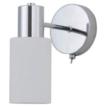  Бра 40Вт 1*E14 Модерн 12220/1wCR WT