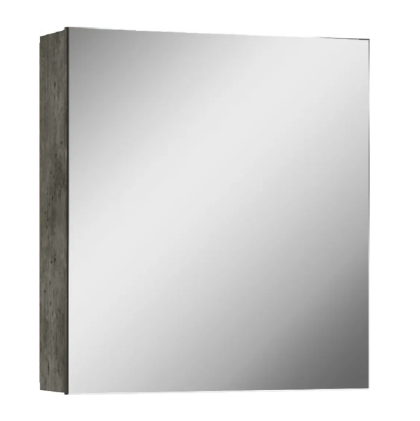  Шкаф-зеркало 500мм Мечта50 бетон DM2337HZ Айсберг
