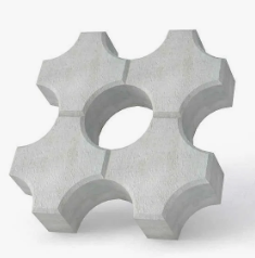  Брусчатка Эко 265*265*60 серая