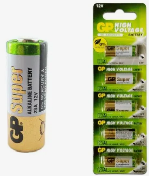  Батарейка 12В 27AFRA-2C5 1шт GP 02982