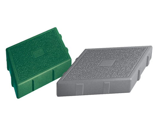  Плитка тротуарная Ромб 190*330*45 серая