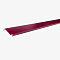 Планка примыкания полиэстер RAL 3005 красная дл. 2м