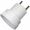 Переходник (адаптер) белый 6А TDM SQ1806-0023
